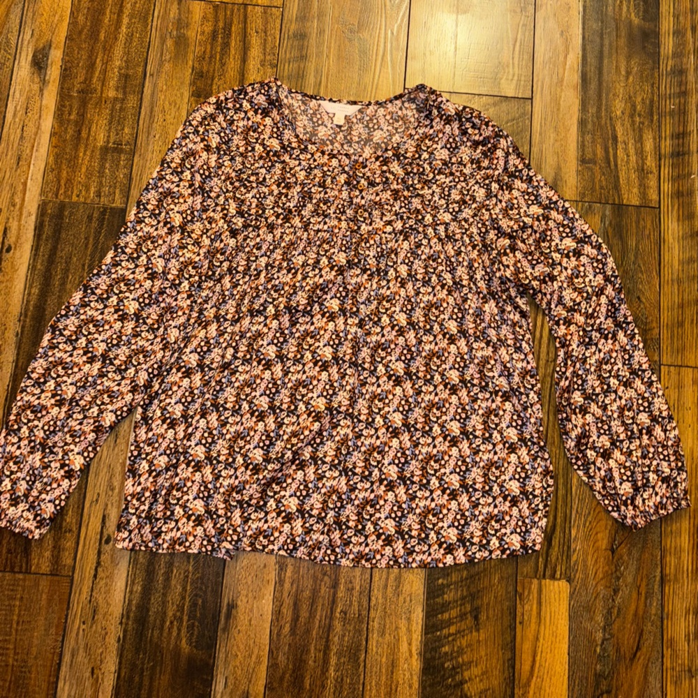 XL long sleeve Lauren Conrad blouse